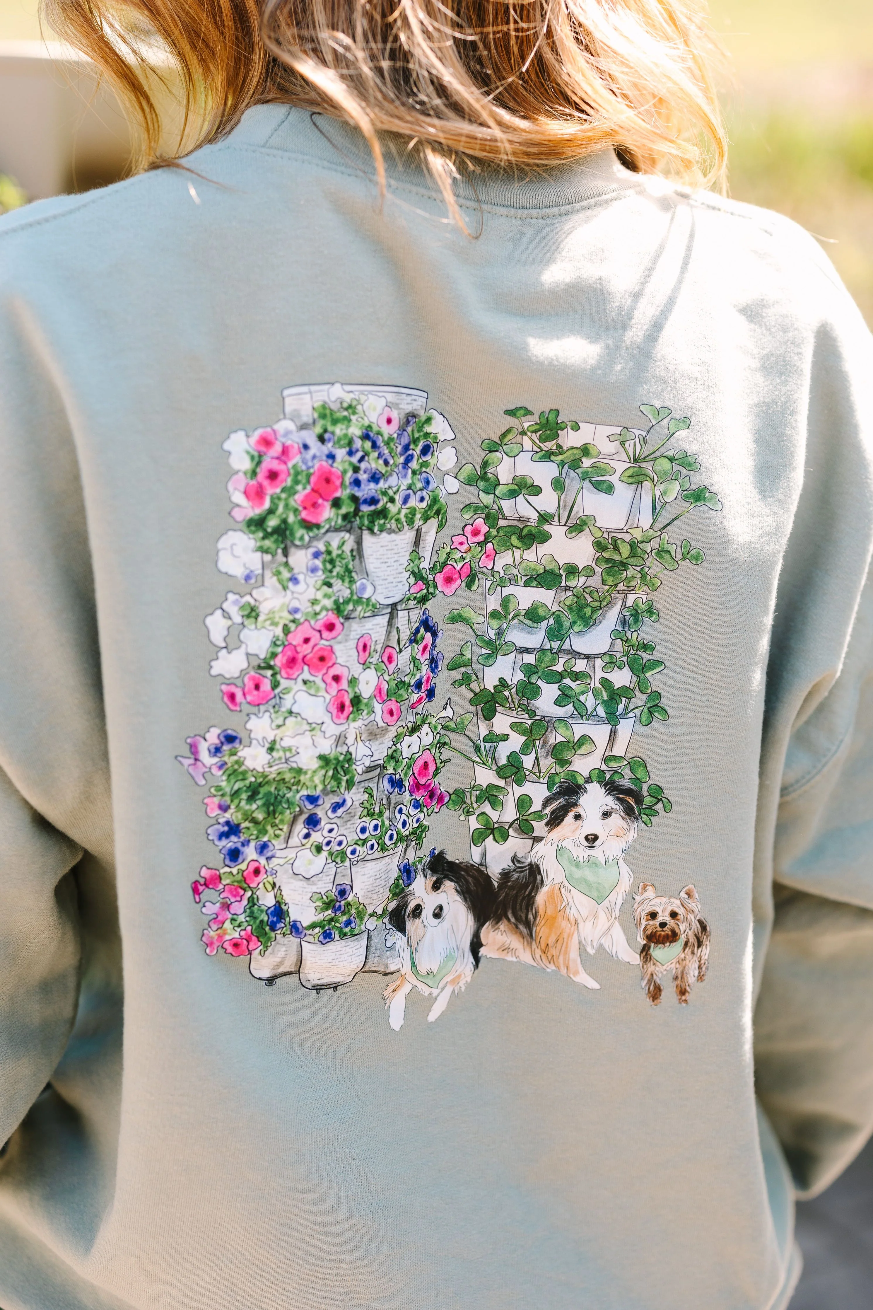 Becky's GreenStalk Sweatshirt