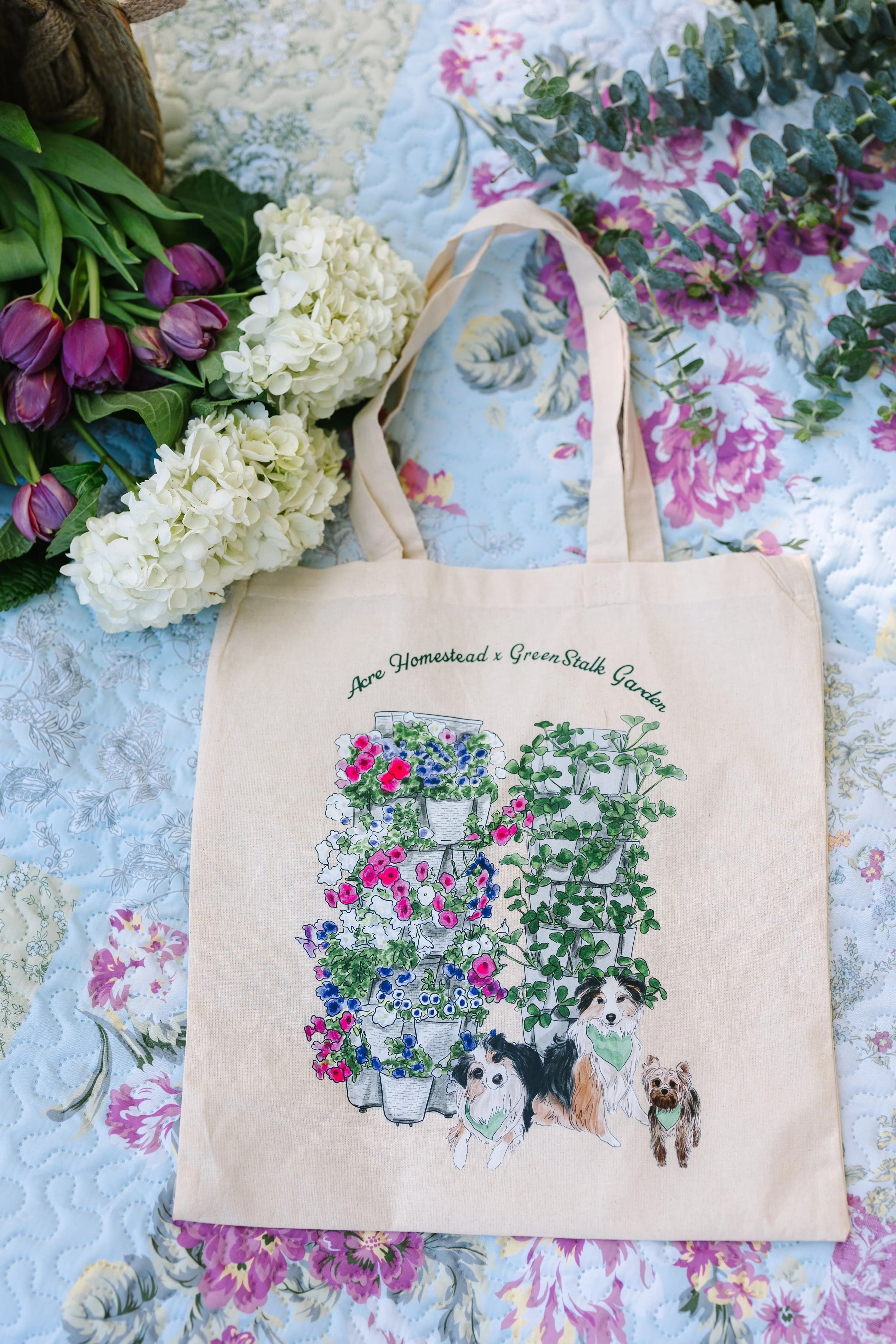 Becky's GreenStalk Tote Bag