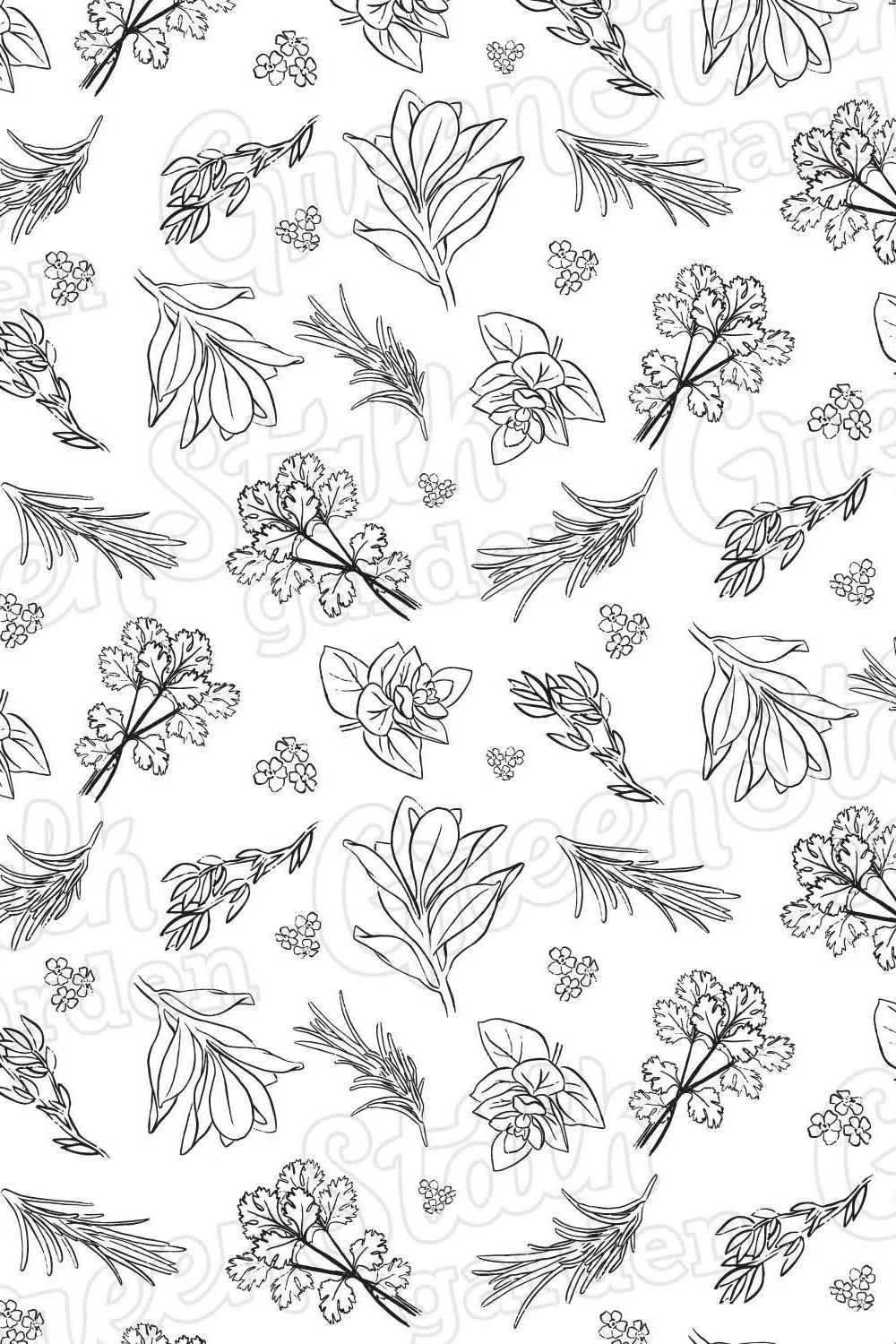 Gardeners' Coloring Book | Digital Download - Image 3