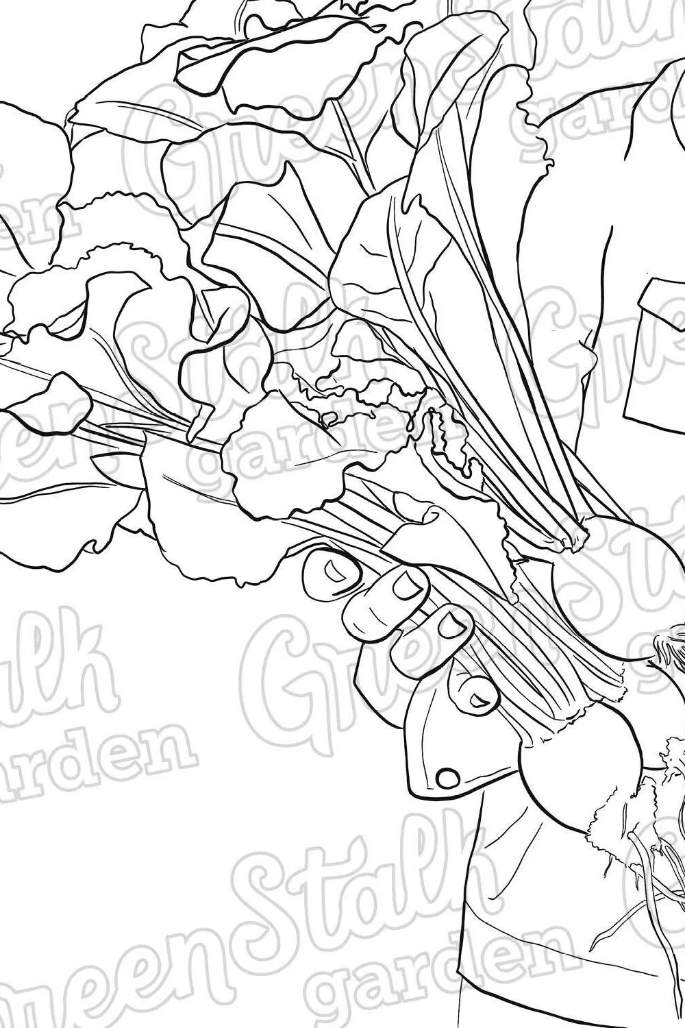 Gardeners' Coloring Book | Digital Download - Image 5