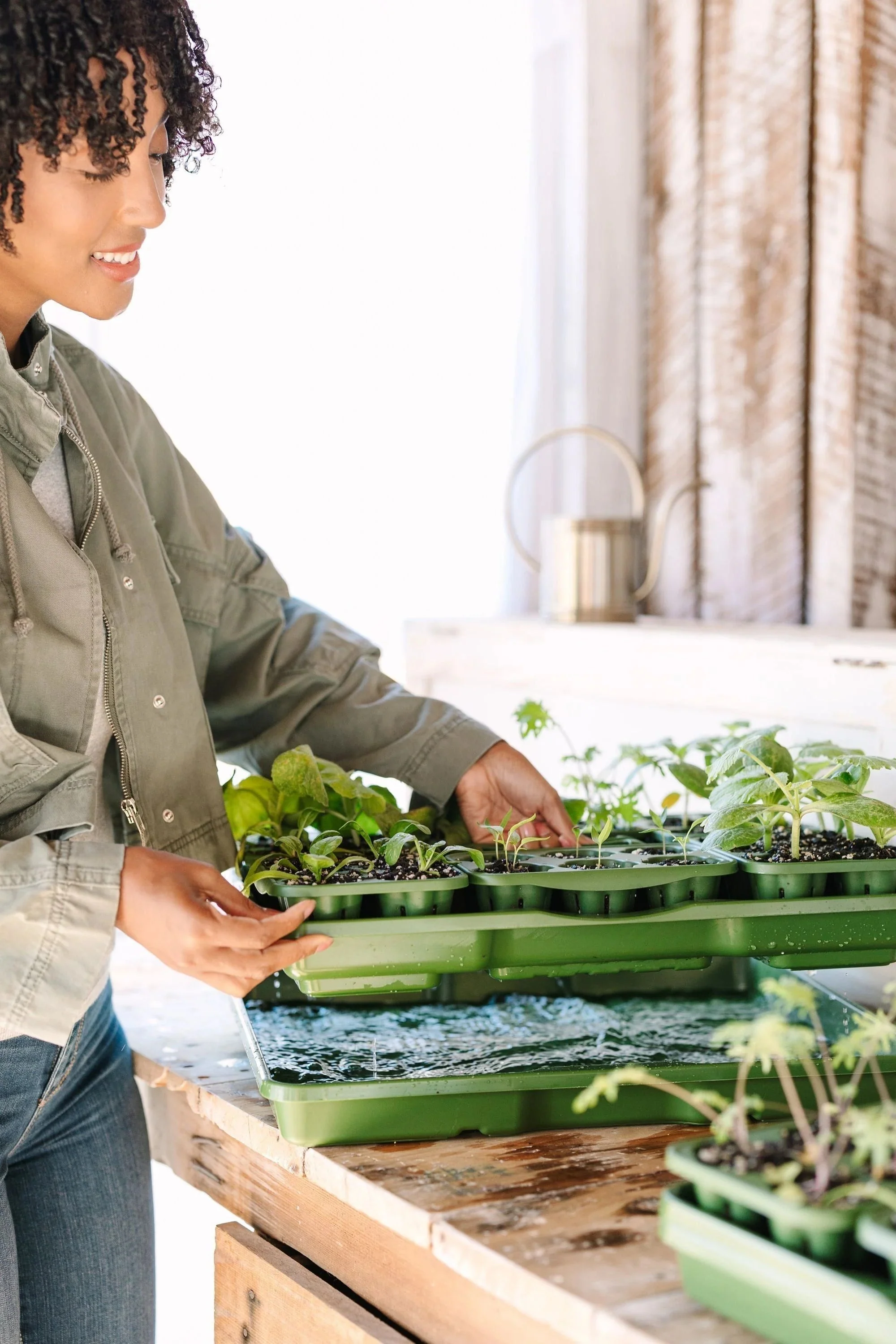 GreenStalk Seed Starter Kit with Domes | Evergreen - Image 6