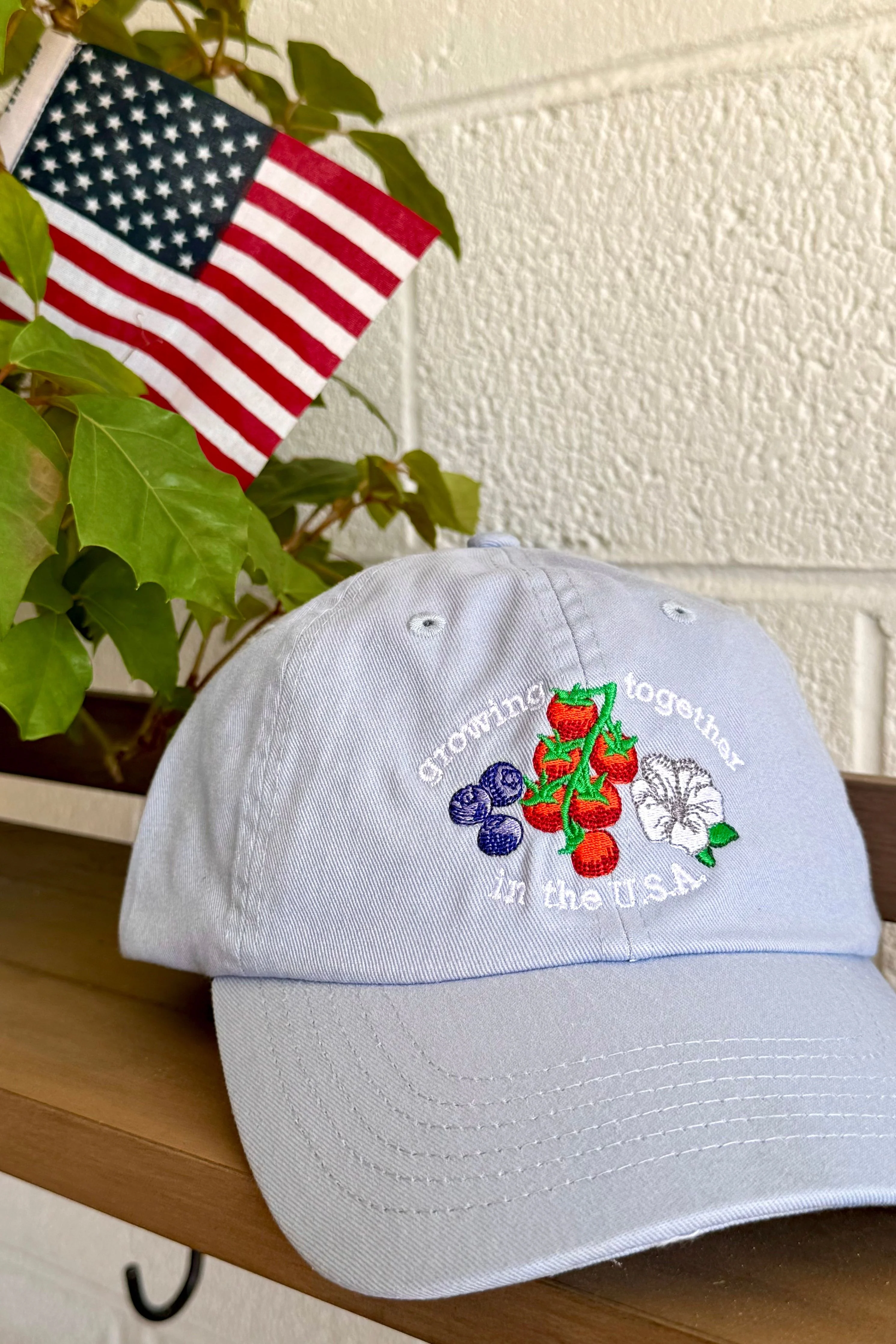 Embroidered Growing Together Baseball Cap - Image 2