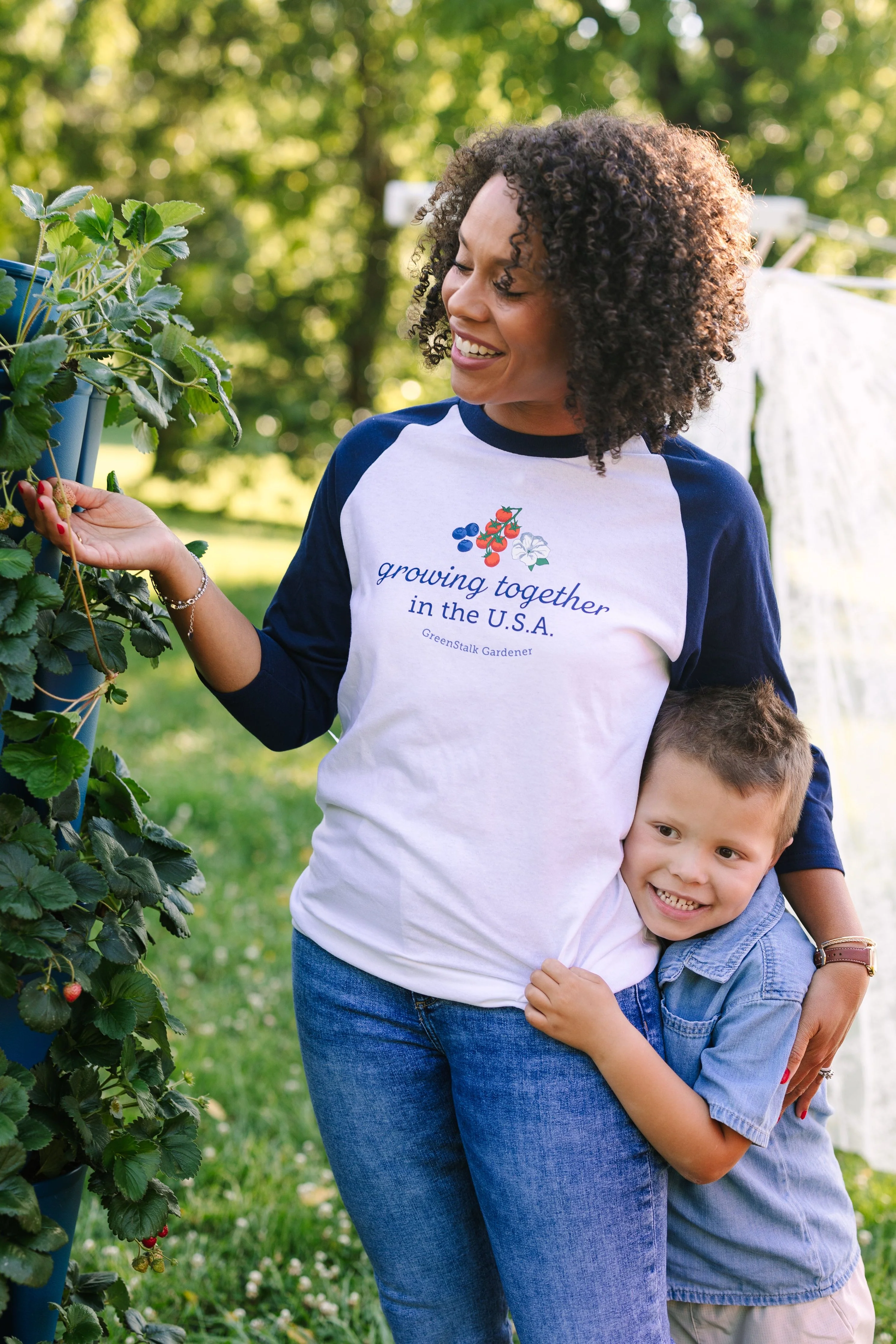 Growing Together Baseball Tee - Image 3